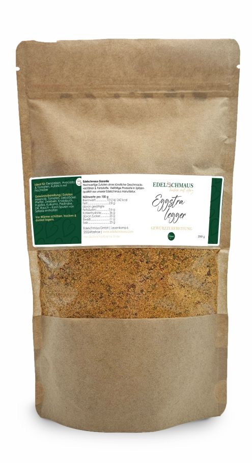 Eggstra legger im Kraftbeutel